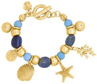 Bracciale Giovanni Raspini Donna Grand Bleu in Bronzo Lapislazzulo N0071